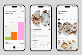build ai food journal app, ai food dairy app, diet planner app, nutrition app