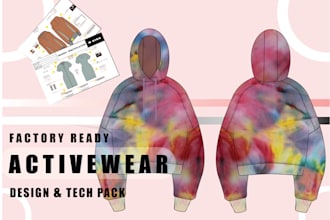 design factory ready activewear tech pack