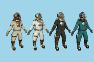 do 3d second life model second life clothing mesh animation vrchat model rig