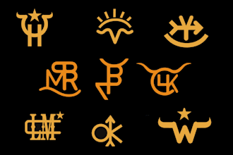 make modern cattle brand western ranch taxes cowboy vintage and farm logo