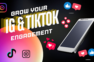 grow your tik tok or instagram followers organically with real strategy