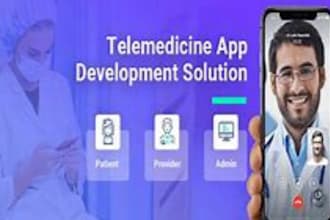 create a telemedicine healthcare app a doctor consultation app or a medical app