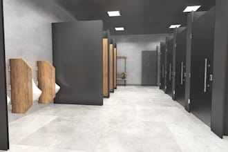 do 3d locker design, show room, factory locker design,