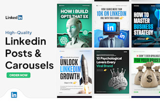 design engaging linkedin carousel posts