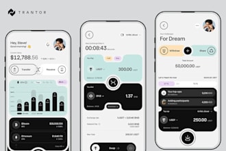 develop fintech app, payment mobile app, finance app, finance fintech website