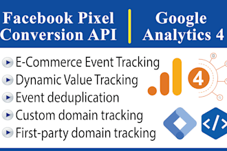fix facebook pixel conversion api ga4 ecommerce tracking with google tag manager