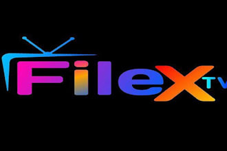 create a skillful and eyes catching logo for iptv brand, social median profile