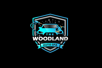 do car rental auto dealership automotive auto detailing logo