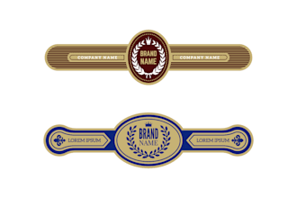 do a premium cigar band, logo, label and cigar box design