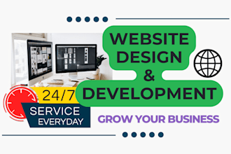 develop a custom business automation website with SEO and security