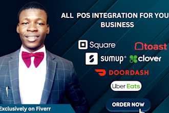 setup square pos toast pos clover pos doordash and uber eats for your business