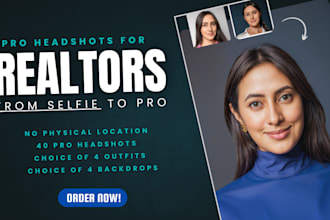create stunning ai headshots for realtors
