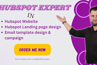 hubspot landing page, hubspot website, figma to hubspot