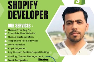 liquid coding shopify developer, store design and redesign, shopify plus expert