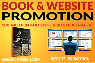 do viral amazon book promotion kindle book advertising and ebook kdp marketing