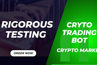 develop cryto trading bot,crypto market maker,ai crypto for exchanges or tokens