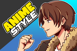 draw your original character in anime style