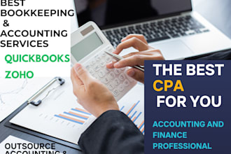 do  bookkeeping quickbooks clean up and reconciliation services