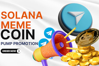 do massive crypto pump, solana token launch, presale base, telegram promotion