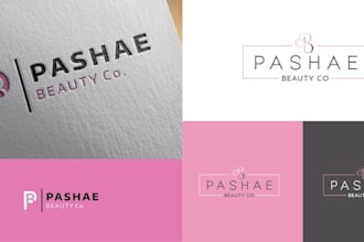 do beauty cosmetic logo design 24 hours