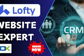 setup lofty idx website lofty crm lofty automation smart plan lofty seo expert