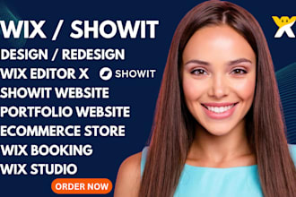 redesign wix showit website wix editor x studio booking showit portfolio website