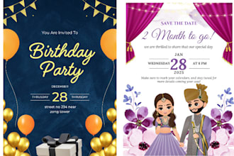 design elegant wedding invitations save the date cards
