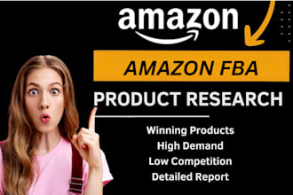 do fba amazon product research, amazon market research, and competitors analysis