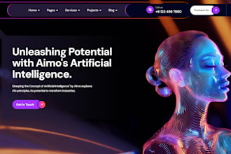 create ai agency, ai company, ai automation agency website