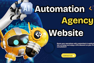 do ai automation agency website, ai agency website, agency website, ai website