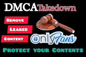 send dmca takedown notice to remove leaked onlyfans contents under dmca
