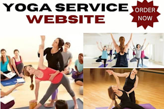 design redesign yoga shopify brand life coaching non profit hairdresser website