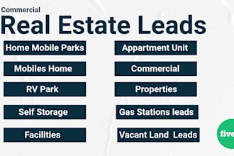 pull all type of business owners lists commercial and apartments leads
