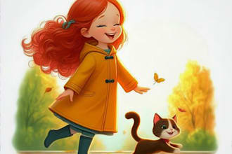 create children book illustration, children book illustration
