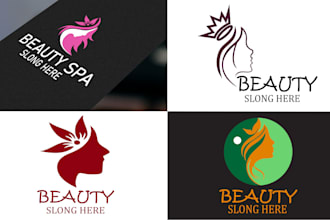 design a professional beauty, spa, and cosmetics brand logo