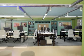modern commercial interior decor,3d office design,rooftop terrace,3d walkthrough