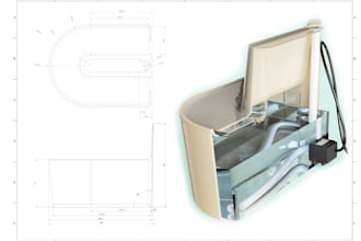 draft excellent technical drawings for your designs