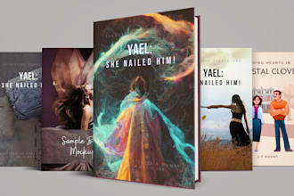 design a book cover for KDP, ingramspark or lulu