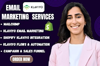 do shopify klaviyo mailchimp email marketing campaign automation flows zoho