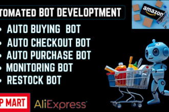 do shopping bot, auto purchase bot, monitoring bot checkout bot, payment bot