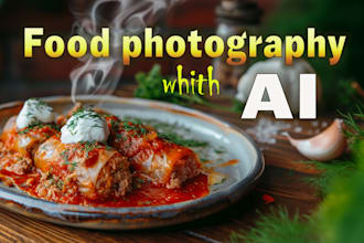 create realistic food photography with ai to your recipes