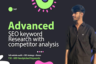 conduct advanced SEO keyword research, competitor analysis