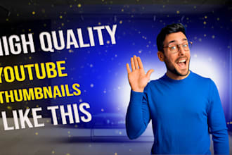 design attractive clickbait amazing youtube thumbnail in 2hr