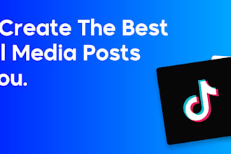 create engaging social media posts for instagram and tiktok