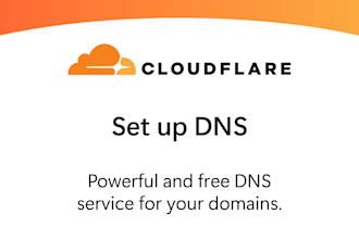 set up cloudflare dns