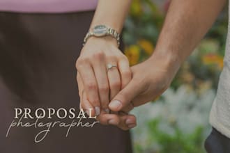 capture your surprise proposal in london or across england
