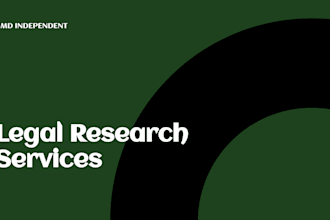 provide legal research on land law