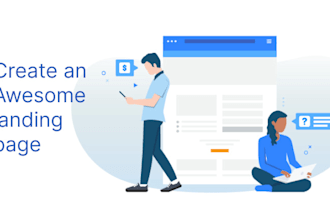 build an awesome responsive landing page