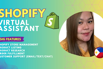 be your best shopify virtual assistant