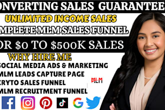 setup mlm sales funnel mlm affiliate recruiting funnel mlm network marketing
